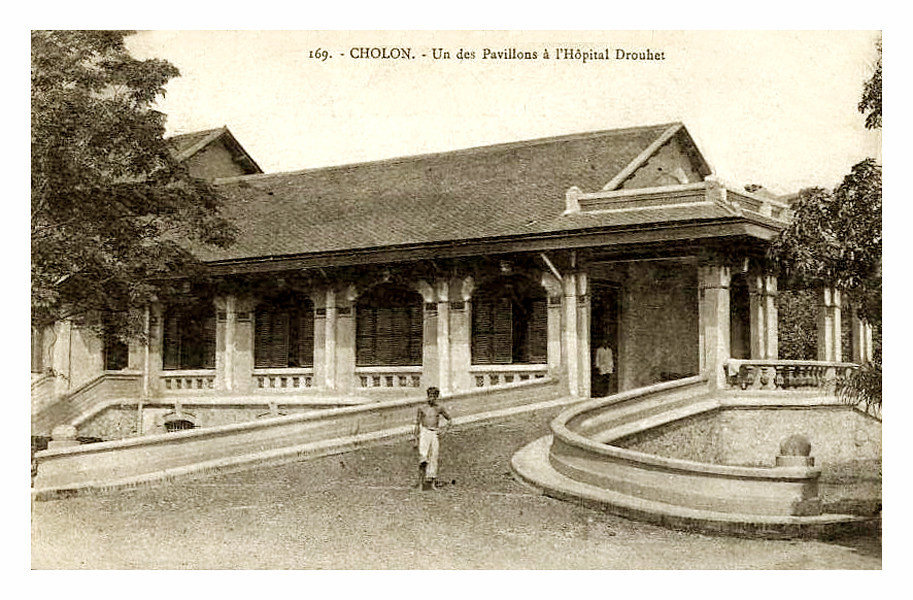 Một khu nhà trong Bệnh viện Drouhet.