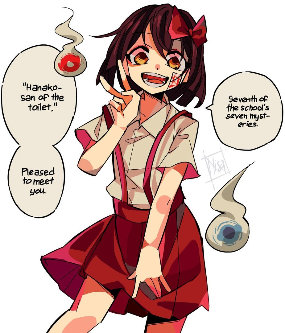 Về cơ bản Hanako-san là một hồn ma vô hại vì cô bé không chủ động hù dọa hoặc gây ra thương tích cho người khác, mặc dù cũng có tin đồn rằng con ma này có thể lôi tuột nạn nhân xuống bồn cầu, khiến họ biến mất khỏi cõi đời.