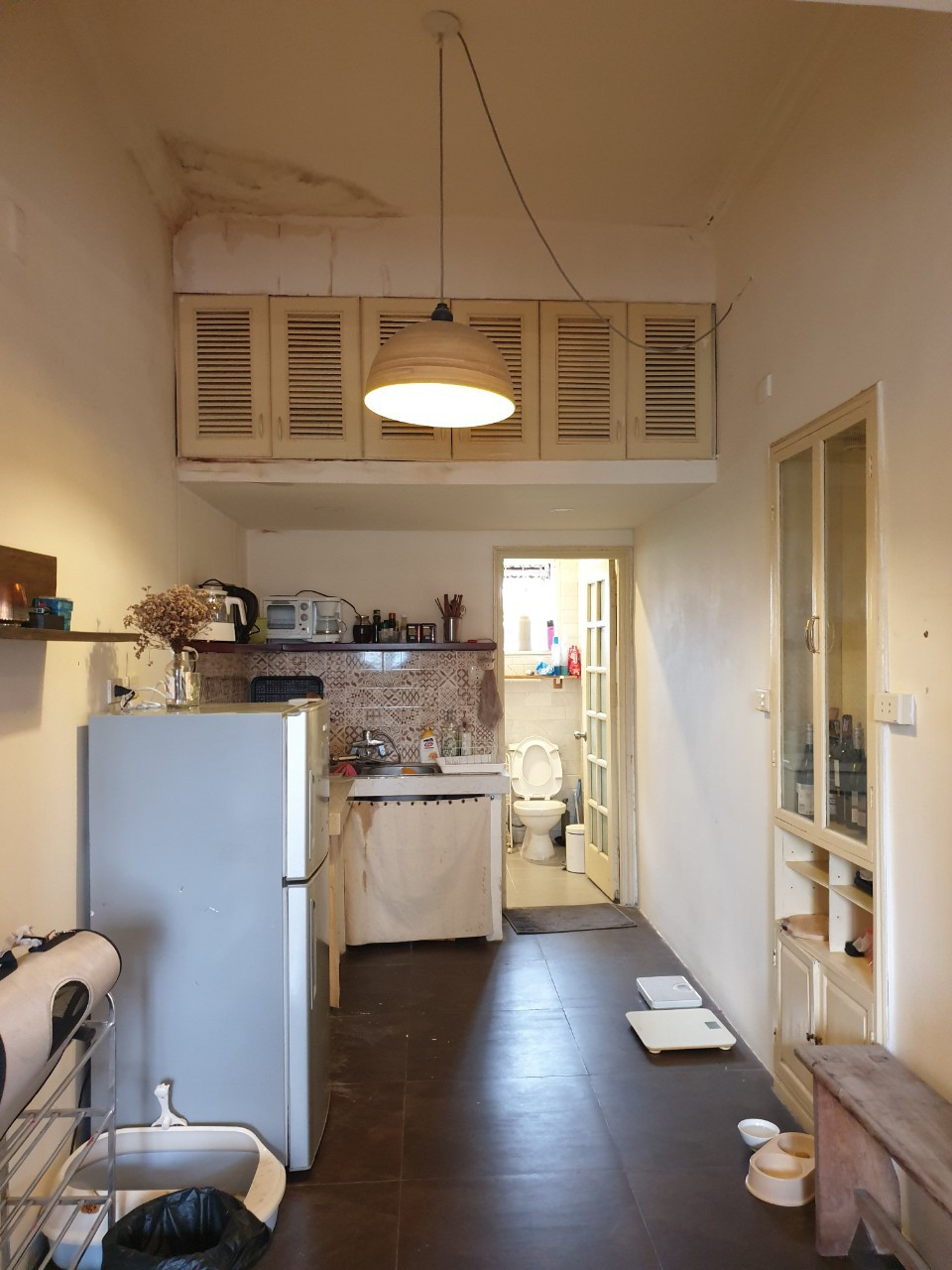 Bài toán để các KTS của Studio MiniGeo giải quyết là phải can thiệp phân chia lại không gian linh hoạt hơn khi sử dụng nhưng vẫn không ảnh hưởng đến kết cấu chung của căn hộ.