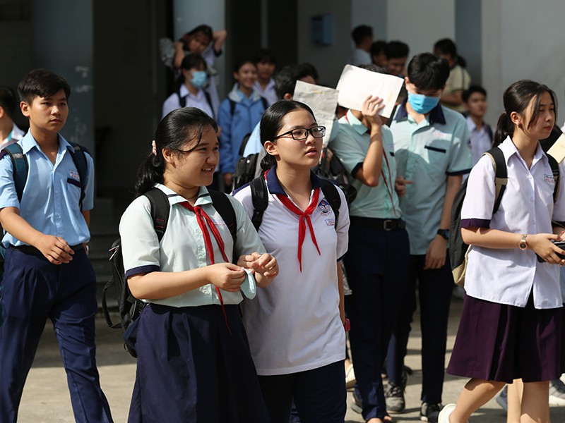 Tuyen sinh lop 10: Diem chuan se tang nhe