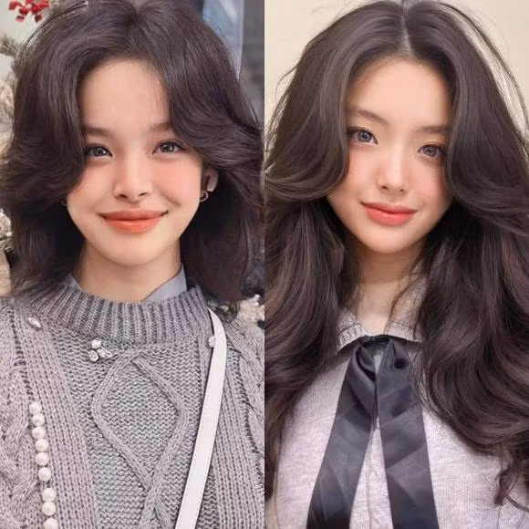 Ra Ha Noi don Tet, Thuy Hanh khoe anh hai con gai cuc xinh