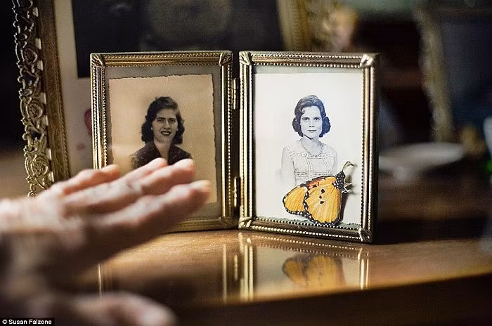 Ảnh dì Grace thời còn trẻ tuổi.