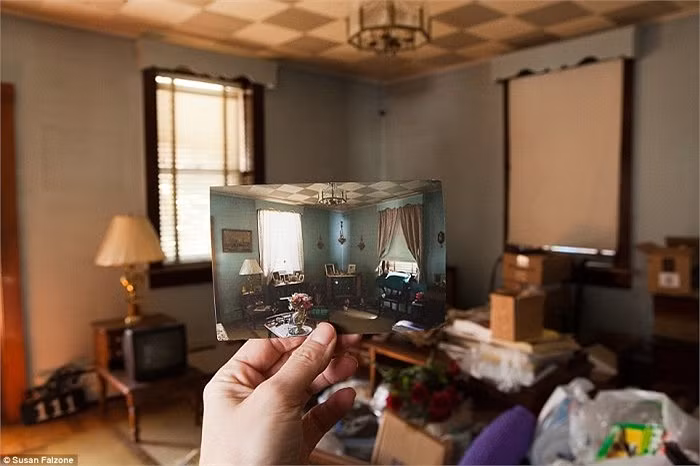 Cảnh vật căn phòng nơi dì Grace ở trước đây. Hiện dì đã dọn đến ở chung với anh của mình.