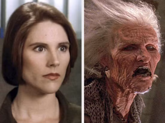 Những diễn viên xinh đẹp khác cũng được tạo hình đáng sợ không kém.