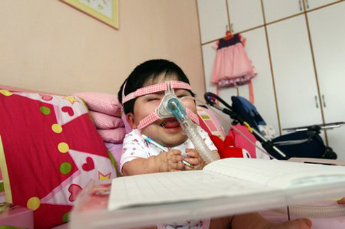 Cô bé Pei Shan ở Bukit Panjang, Singapore đã bước sang tuổi 15 vào ngày 5/8.