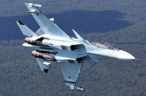 Tiêm kích đa năng Su-30SM.