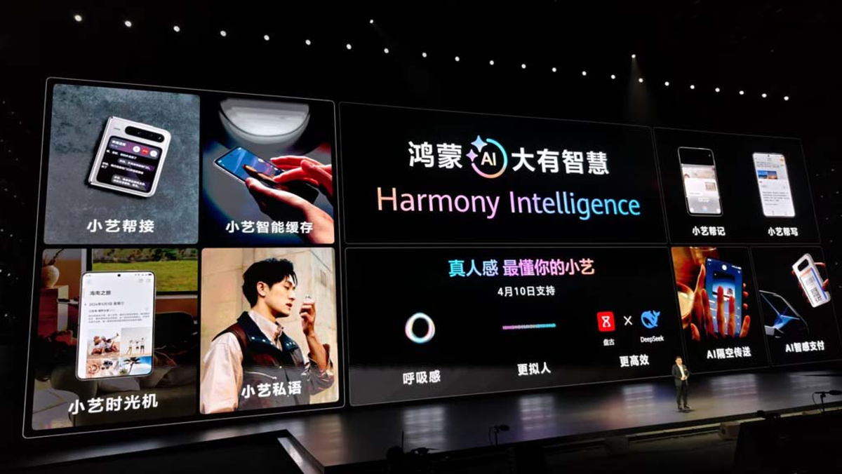 Điểm nhấn đáng chú ý khác của Pura X chính là sự tích hợp trợ lý ảo Harmony Intelligence, được xây dựng trên nền tảng mô hình Pangu do chính Huawei phát triển và hỗ trợ bởi DeepSeek.