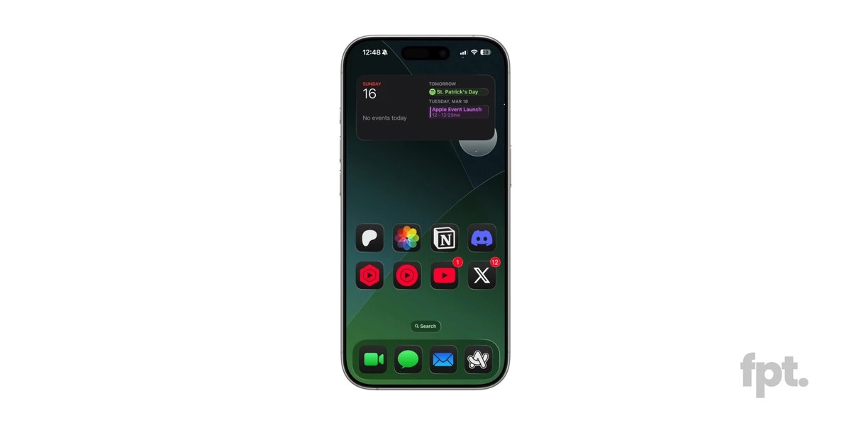 Đặc biệt, biểu tượng ứng dụng trên màn hình chính vẫn có hình vuông bo góc, dù Prosser nhấn mạnh các chi tiết có thể thay đổi trong tương lai, kể cả khả năng chuyển sang hình tròn.