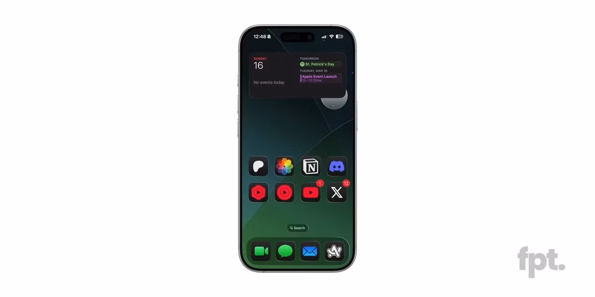 Đặc biệt, biểu tượng ứng dụng trên màn hình chính vẫn có hình vuông bo góc, dù Prosser nhấn mạnh các chi tiết có thể thay đổi trong tương lai, kể cả khả năng chuyển sang hình tròn.