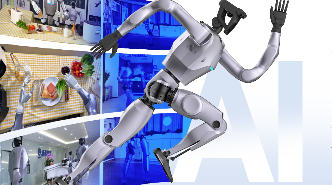 Nó được trang bị Hệ thống thao tác khéo léo điều khiển bằng nơ-ron (NDS) do DOBOT tự phát triển và Hệ thống đi bộ thẳng đầu gối (AWS) giống người, thiết lập một chuẩn mực mới cho AI tích hợp trong các ứng dụng công nghiệp và dịch vụ.