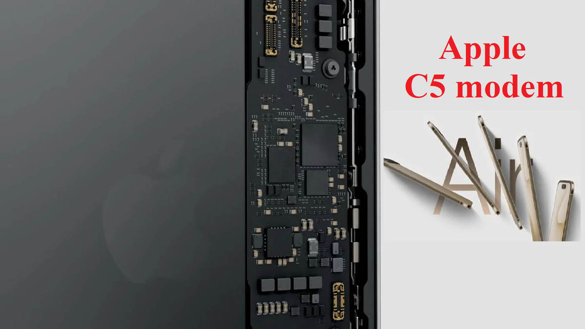  Modem C1 tự sản xuất: Modem C1 nội bộ của Apple được phát triển trong nhiều năm - đã được tích hợp trong iPhone 16E như một phép thử. Và đương nhiên, nếu có cơ hội sử dụng hàng "của nhà trồng được" để giảm chi phí thì Apple sẽ không bỏ lỡ mà trang bị cho iPhone 17 Air. 