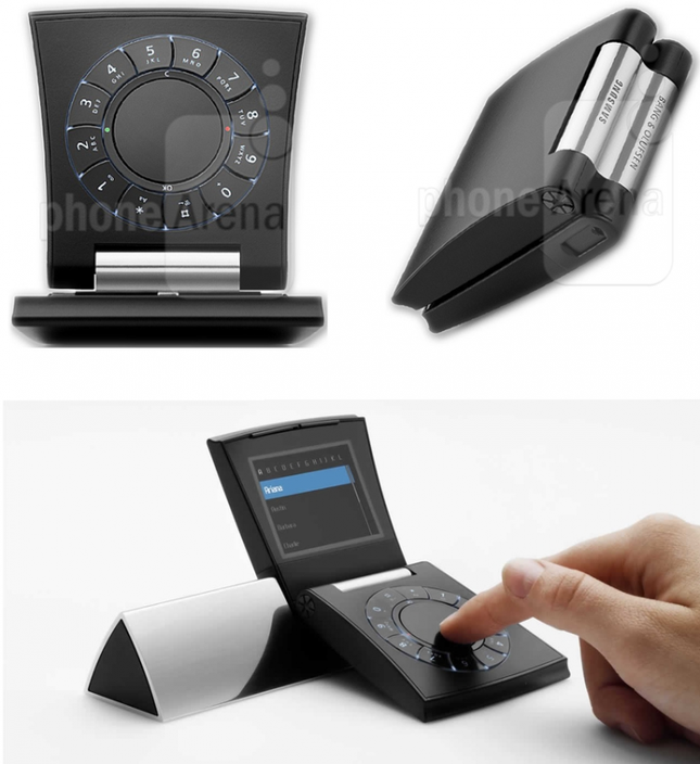 Cũng được ra mắt vào cuối năm 2005, SGH-E910 (còn được biết đến với tên gọi Samsung Serene) là kết quả của sự hợp tác giữa Samsung và công ty Đan Mạch Bang &amp; Olufsen. Đây là một chiếc điện thoại có tổng thể thân máy hình vuông, vỏ sò cùng bàn phím dạng xoay và màn hình 2,1 inch QVGA. Tin hay không tuỳ bạn, khi ra mắt, chiếc máy này có giá lên tới 1.000 USD, một con số khổng lồ ở thời điểm hơn một thập niên trước.