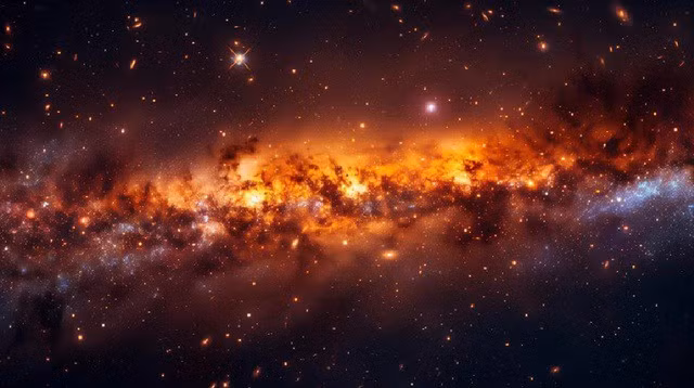  Một nghiên cứu mới do các nhà vật lý thiên văn từ Đại học Colorado Boulder (Mỹ) dẫn đầu đã tìm thấy các thiên hà khổng lồ chứa đầy bụi gọi là Vật thể dẹt siêu đỏ (UFO), thứ đang thách thức các lý thuyết vũ trụ học. 