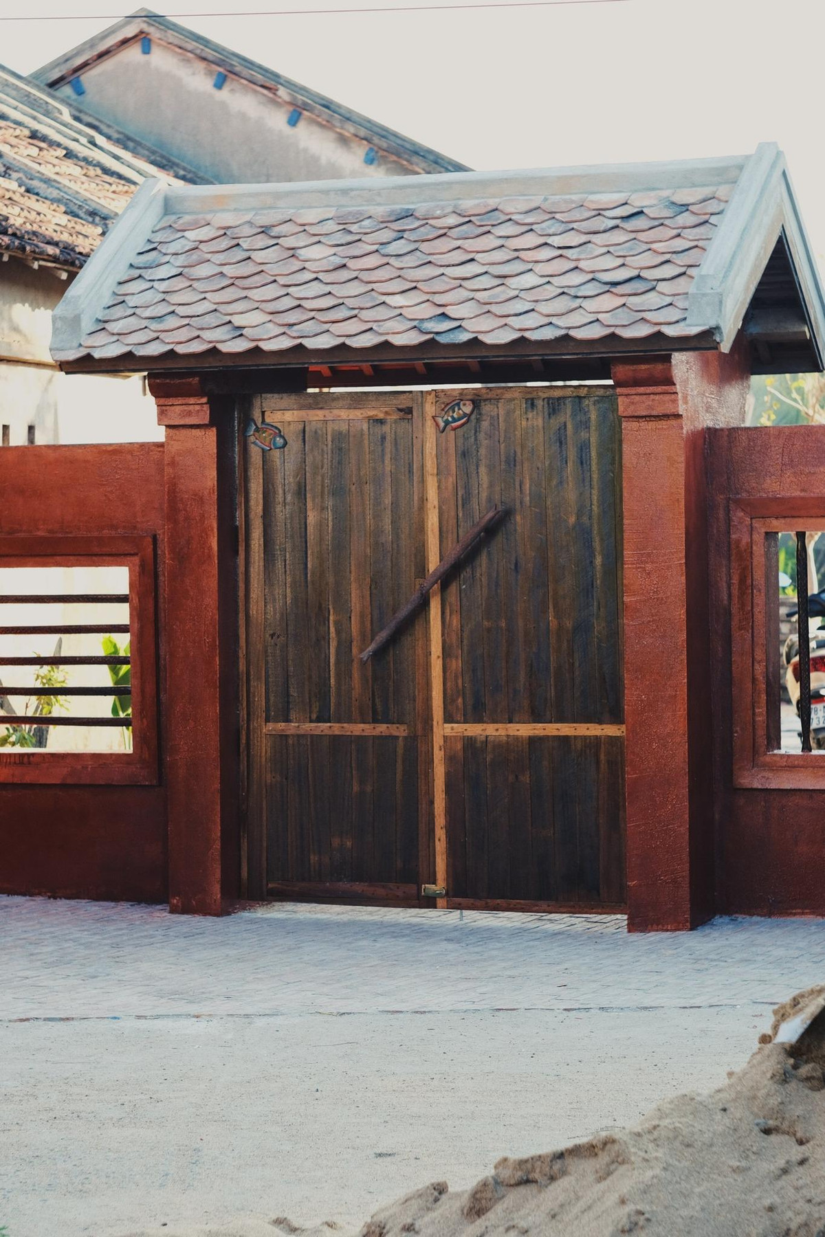 Ngoi nha o lang chai co, mang dam hoi tho bien ca