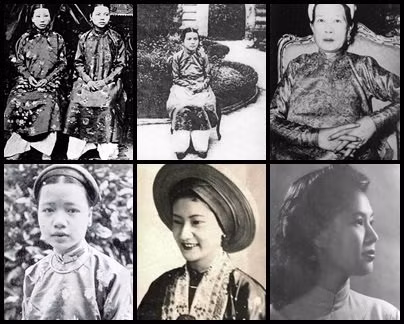 Bắt đầu từ thời Minh Mạng, triều Nguyễn chia cung tần mỹ nữ thành 9 bậc, gồm: Nhất giai phi, Nhị giai phi, Tam giai nhân, Tứ giai nhân, Ngũ tiếp dư, Lục tiếp dư, Thất giai quý nhân, Bát giai mỹ nhân, Cửu giai tài nhân.