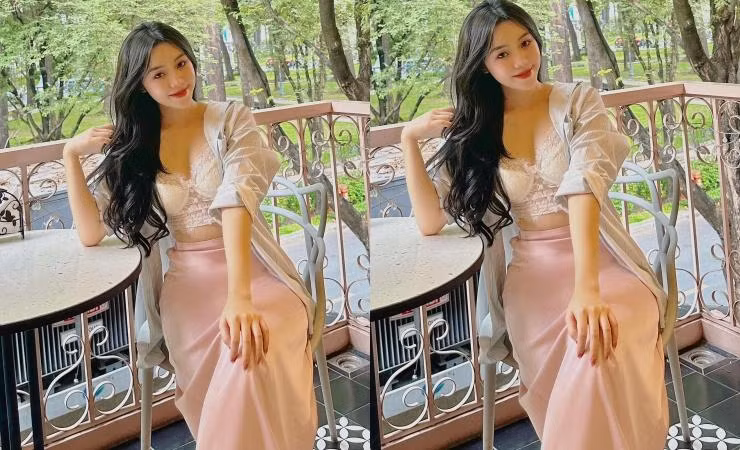 Bên cạnh những bình luận khen ngợi vẻ ngoài ngọt ngào của cô nàng, có người nhận xét: "Nhìn giống kiểu mang bầu vậy chị". Quỳnh Kool liền dí dỏm trả lời: "Tất cả là tại bé mỡ thôi".