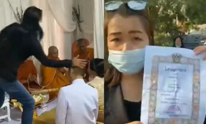 Con trai bi me xong vao pha tan dam cuoi, nguyen nhan ngo ngang