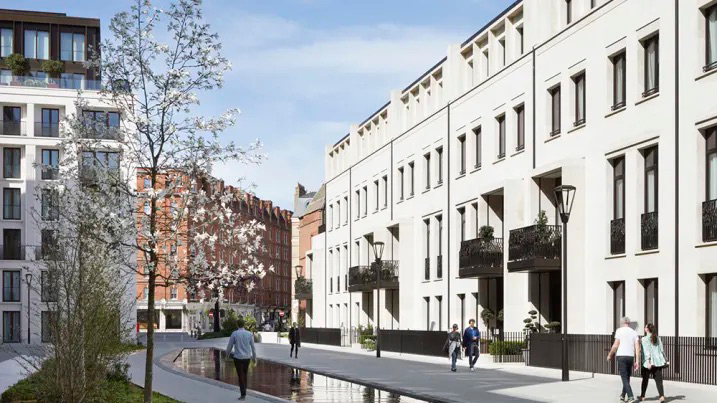 Theo CNBC, một trong những ngôi nhà phố đắt nhất London vừa được rao bán với giá 60 triệu bảng, tương đương 74 triệu USD. Dinh thự tọa lạc trên khu phố Belgravia, cách Cung điện Buckingham khoảng 3 km và cũng ngay gần sông Thames.