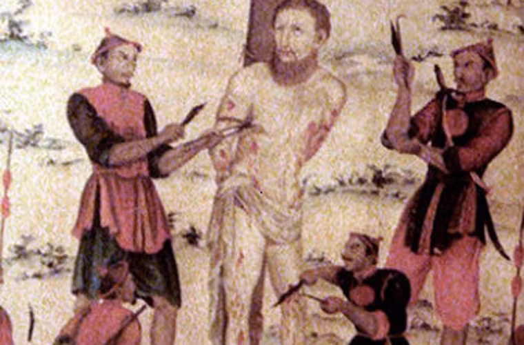 Nó cũng gợi liên tưởng kinh hoàng về cách hành hình tàn bạo nhất dành cho phạm nhân thời cổ.