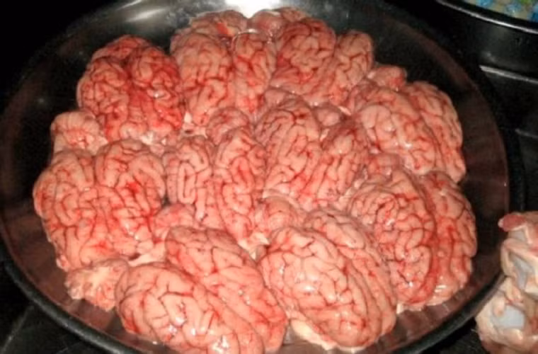 Chân, đầu, óc và dạ dày bò. Đây là món ăn truyền thống của người Trung Đông. Món ăn được chế biến tổng hợp từ chân, đầu và dạ dày bò. Ngoài những thành phần chính trên, các đầu bếp còn cho thêm chanh, muối, hạt tiêu và tỏi để tăng thêm hương vị.