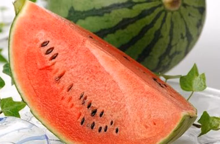 Dưa hấu. Nếu mua nhiều, cứ mỗi quả bỏ vào một túi nilon rồi buộc chặt. Sau đó, chuyển tất cả dưa vào chỗ râm mát, không cho ánh nắng chiếu vào. Lưu ý thường xuyên kiểm tra trong quá trình bảo quản, nếu thấy quả nào có hiện tượng dập thì cần loại bỏ ngay tránh lây lan sang diện rộng.