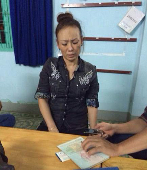 Hoàng Thị Loan, chủ nhân của số ma túy trên.