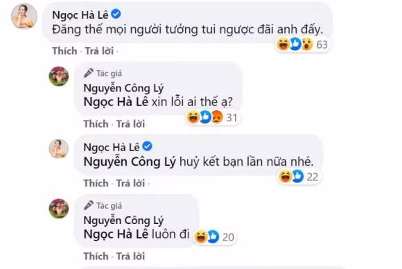Vo tre doi huy ket ban voi nghe si Cong Ly voi ly do kho ngo