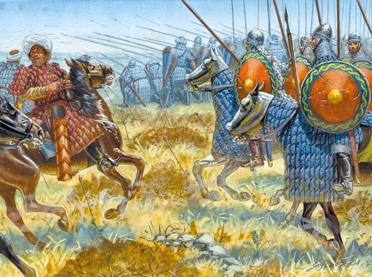 Tương truyền, đã có trường hợp, một cú đâm toàn lực của thứ vũ khí này xuyên thủng hai chiến binh mặc giáp.