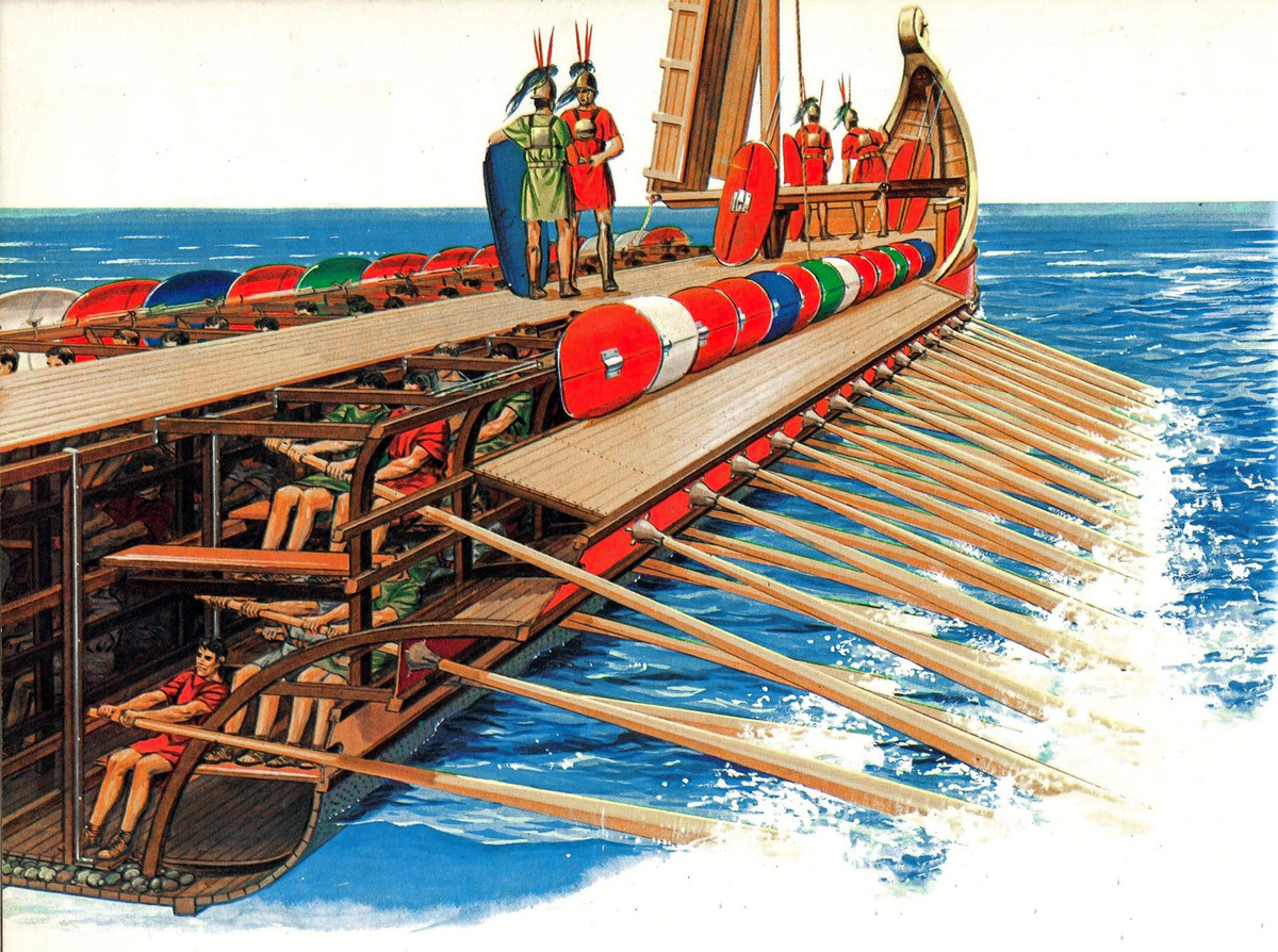 Những thiên niên kỷ tiếp theo, kỹ nghệ đóng tàu thuyền liên tục phát triển, cho ra đời những mẫu tàu thuyền đồ sộ và phức tạp, từ thuyền nhiều tầng chèo thời cổ đại đến thuyền nhiều cột buồm thời cận đại.