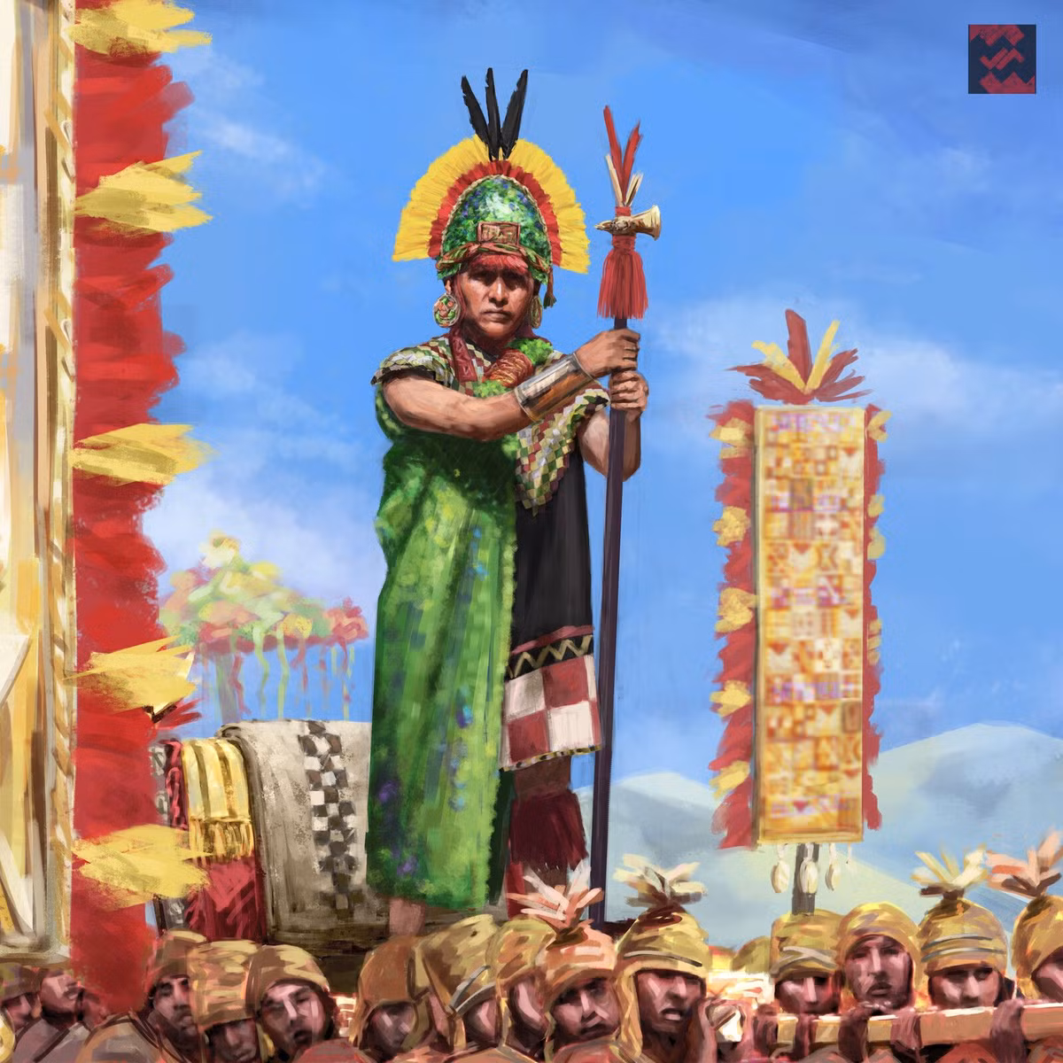 Năm 1471, Tupac Yupanqui lên ngôi hoàng đế Inca và mở mang đáng kể bờ cõi về phía Bắc, tiến vào nơi ngày nay là lãnh thổ Ecuador.