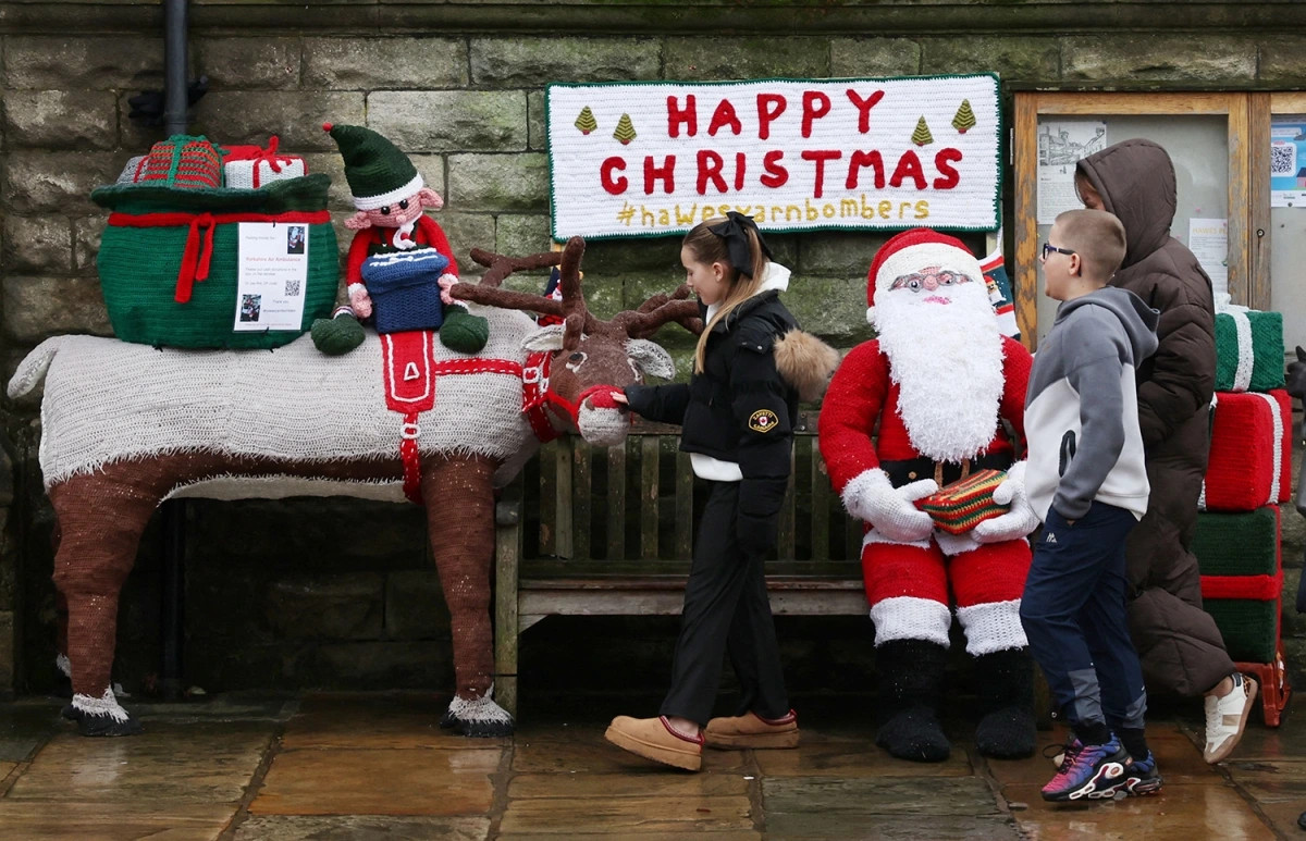 Thế giới đón Giáng sinh: Cho đi thật nhiều để nhận lại yêu thương The gioi don Giang sinh: Cho di that nhieu de nhan lai yeu thuong