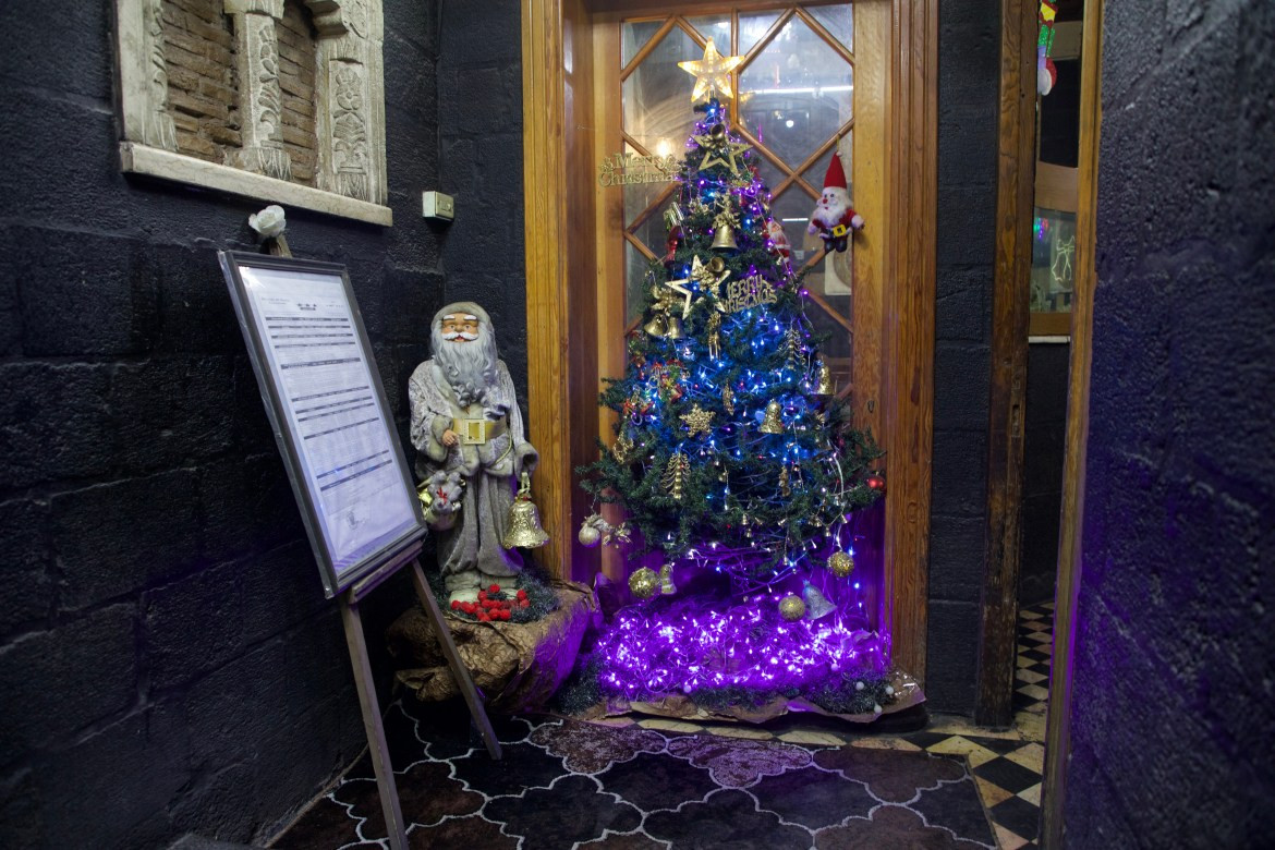 Không khí Giáng sinh tràn ngập khắp nơi ở Damascus.