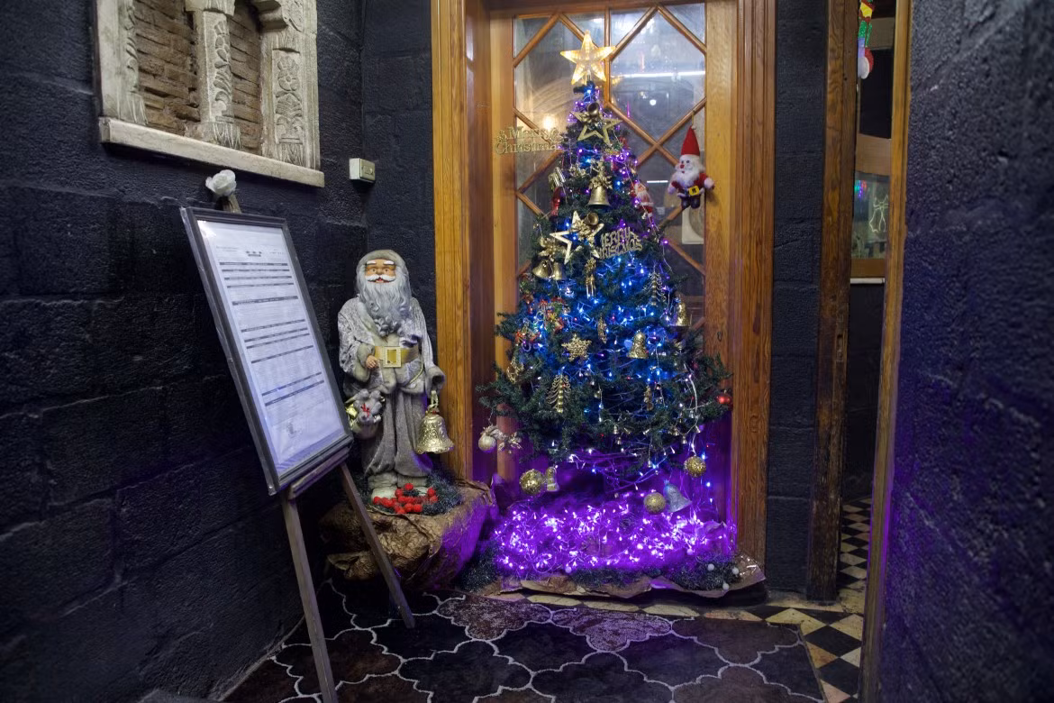 Không khí Giáng sinh tràn ngập khắp nơi ở Damascus.