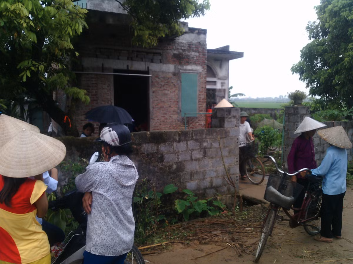 Ngôi nhà nơi xảy ra những vụ việc thương tâm.