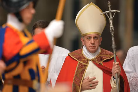 Giáo hoàng Francis chủ trì một buổi lễ vào ngày 13/11.