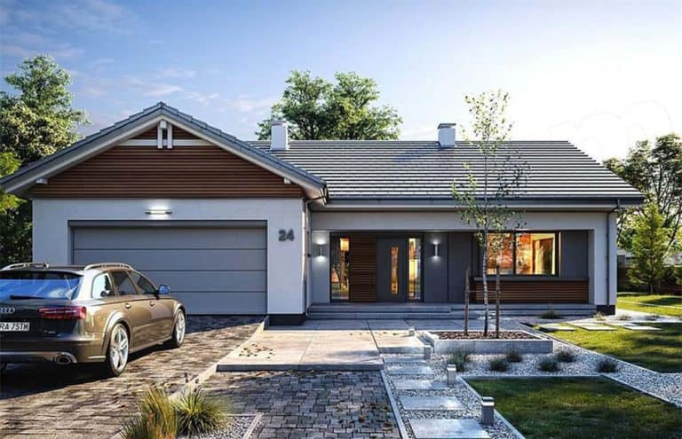 Mẫu nhà vườn đẹp 1 tầng 4 phòng ngủ, nhìn là mê - Hình 4 Mau nha vuon dep 1 tang 4 phong ngu, nhin la me-Hinh-4