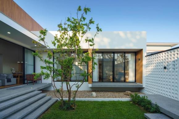 Thiet ke nha cap bon mai bang hien dai, khong gian sinh hoat tien nghi-Hinh-6