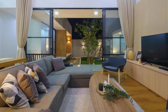 Thiet ke nha cap bon mai bang hien dai, khong gian sinh hoat tien nghi-Hinh-8