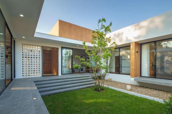 Thiet ke nha cap bon mai bang hien dai, khong gian sinh hoat tien nghi-Hinh-4