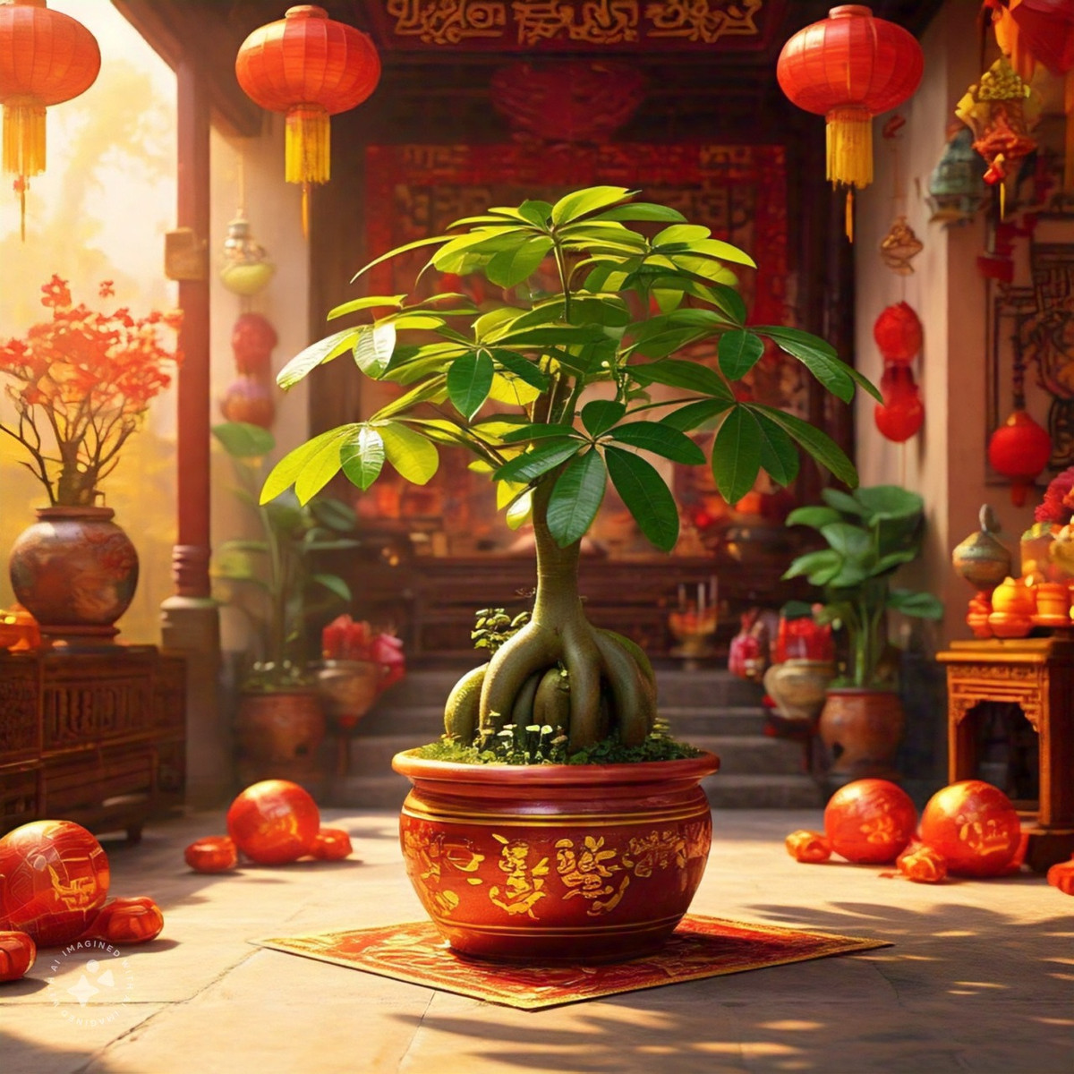  Còn cây cảnh kim ngân, với thân cây dày và lá tươi tốt, tượng trưng cho sự giàu có dồi dào và sự nghiệp thành công. Đặt 2 cây cảnh này ở vị trí nổi bật trong phòng khách không chỉ làm đẹp cho môi trường mà còn mang lại những tín hiệu tâm lý tích cực cho gia đình. 