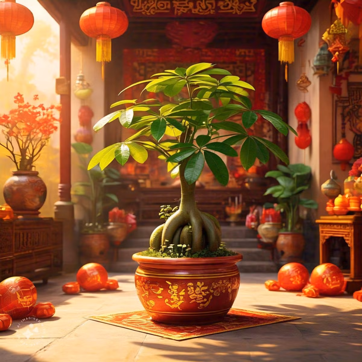  Còn cây cảnh kim ngân, với thân cây dày và lá tươi tốt, tượng trưng cho sự giàu có dồi dào và sự nghiệp thành công. Đặt 2 cây cảnh này ở vị trí nổi bật trong phòng khách không chỉ làm đẹp cho môi trường mà còn mang lại những tín hiệu tâm lý tích cực cho gia đình. 