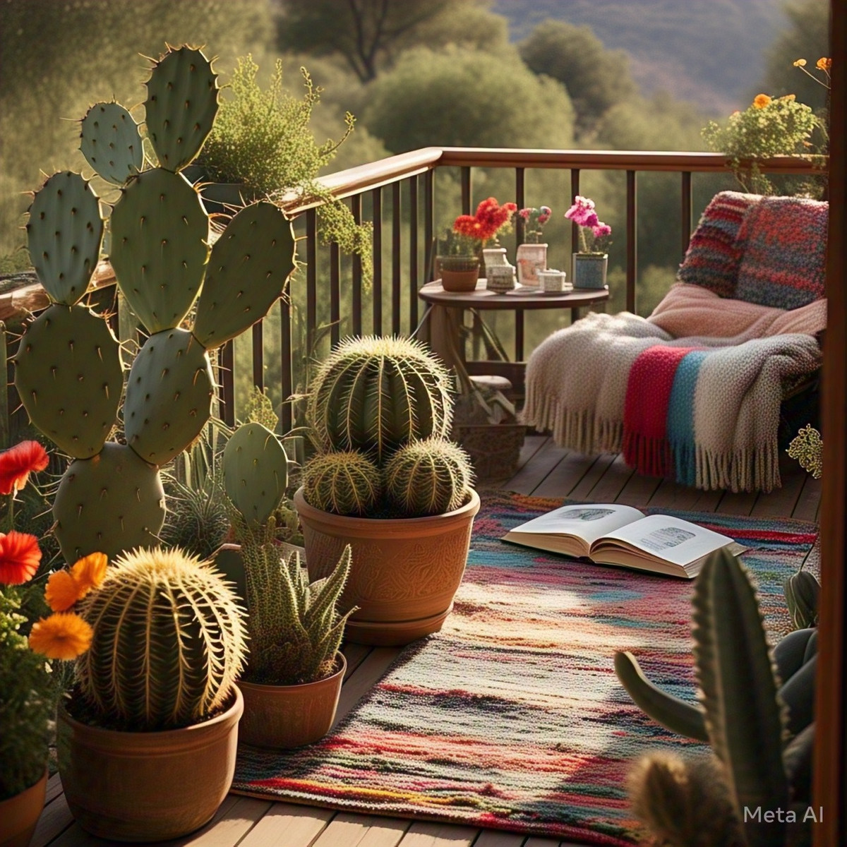  7. Cây cảnh: Xương rồng lê gai. Xương rồng lê gai có tên tiếng Anh là Prickly pear, devil's tongue (lưỡi quỷ), tên khoa học là Opuntia humifusa hoặc Opuntia ficus-indica thuộc gia đình Xương rồng (Cactaceae), có nguồn gốc từ châu Mỹ. 