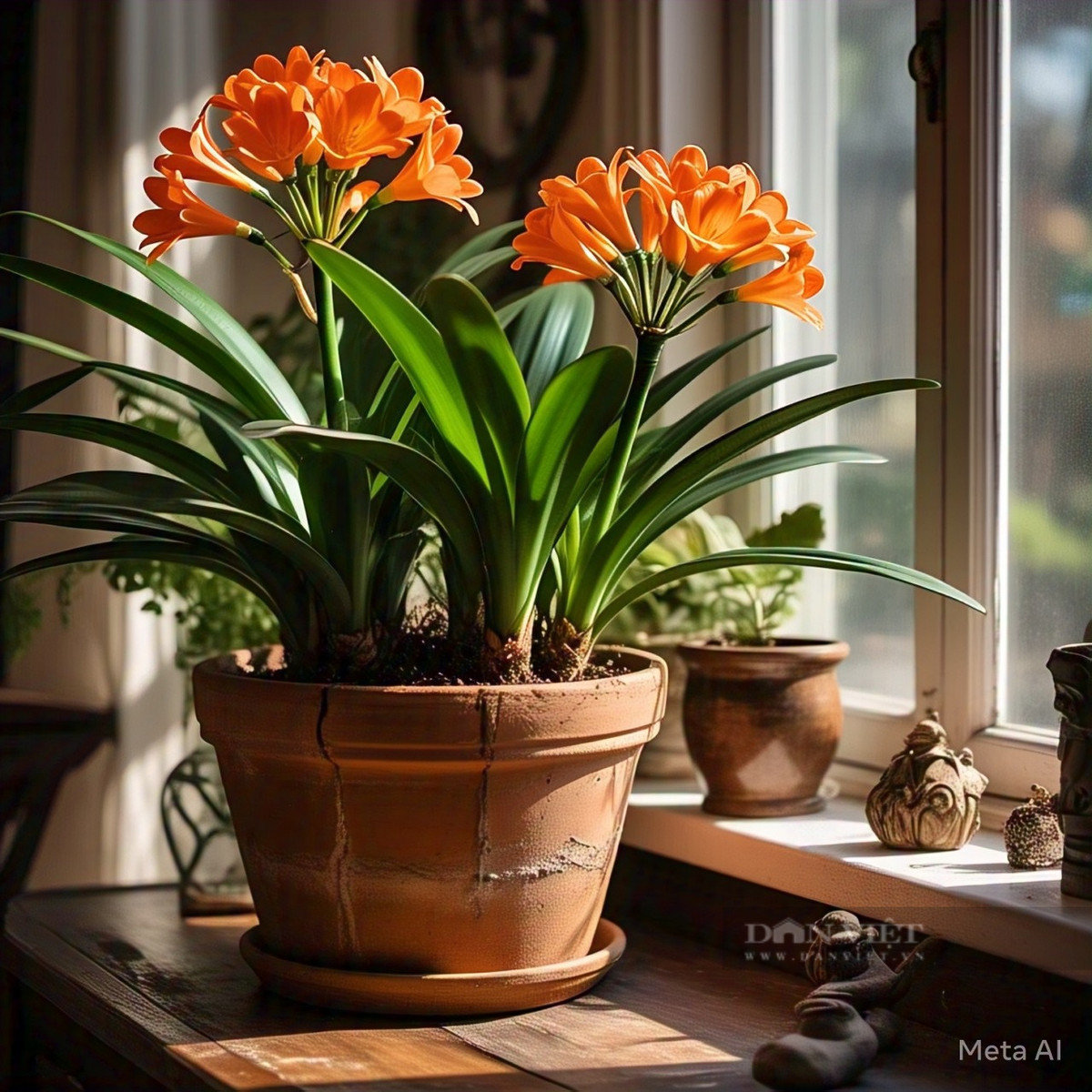  Cây cảnh Lan quân tử: Lan quân tử là cây cảnh duyên dáng, thanh lịch và sang trọng. Cây này thường xuất hiện trong nhà và có thể được đặt ở phòng khách, phòng học, ban công và phòng ngủ. Nó không chỉ là vật trang trí sống động mà còn là linh vật. 