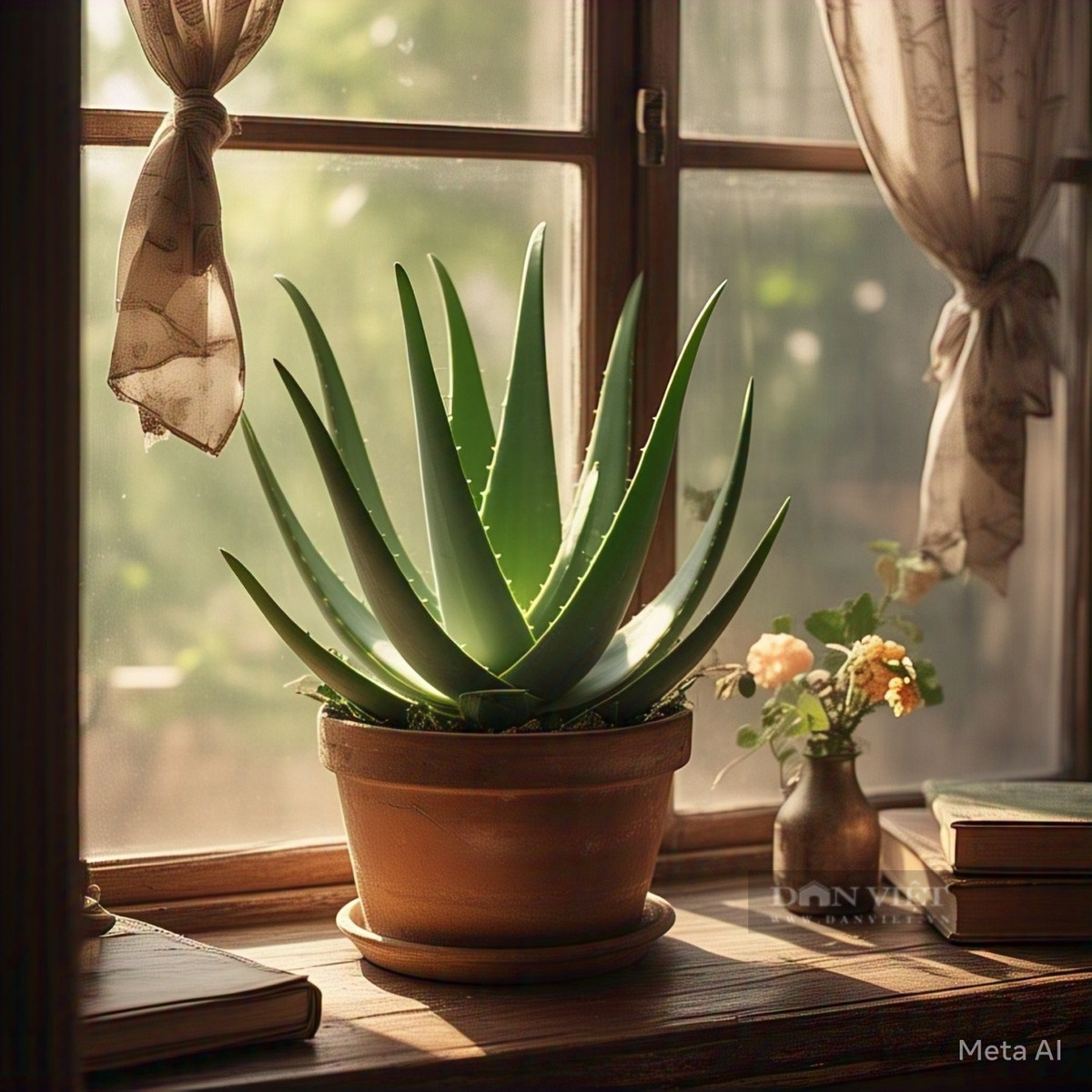 Cây cảnh Lô hội: Lô hội là một loại thảo mộc lâu năm có nhiều loại. Cây cảnh có lá thịt, có gai ở mép lá. Cây phát triển nhanh, dễ nảy mầm và mọc dày, có sức sống mạnh mẽ. 