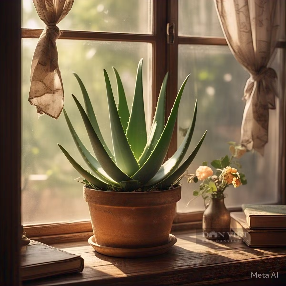 Cây cảnh Lô hội: Lô hội là một loại thảo mộc lâu năm có nhiều loại. Cây cảnh có lá thịt, có gai ở mép lá. Cây phát triển nhanh, dễ nảy mầm và mọc dày, có sức sống mạnh mẽ. 