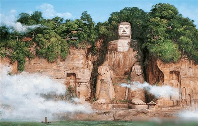 Bí ẩn “nước mắt Đức Phật” của tượng Phật khổng lồ Leshan ảnh 4 Bí ẩn “nước mắt Đức Phật” của tượng Phật khổng lồ Leshan ảnh 4