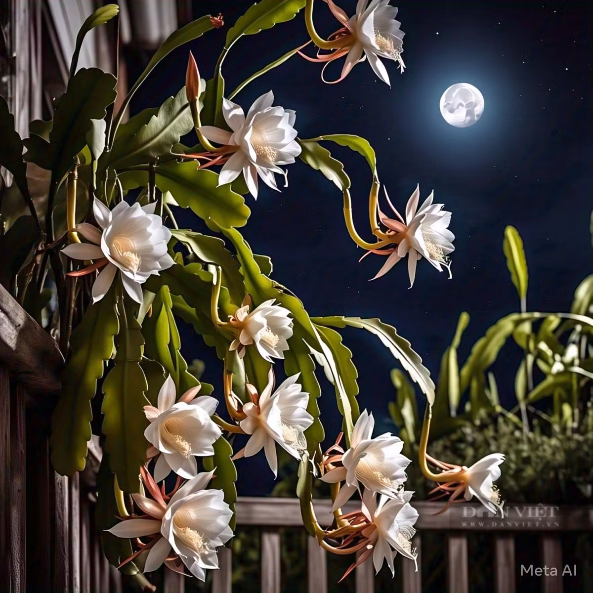 Cây cảnh “tiên hoa”, vẻ đẹp ngắn ngủi nhưng vĩnh hằng Cay canh “tien hoa”, ve dep ngan ngui nhung vinh hang