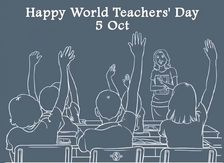  Ngày Nhà giáo thế giới, (World Teachers' Day) là một ngày lễ quốc tế do Tổ chức Giáo dục, Khoa học và Văn hóa Liên Hiệp Quốc (UNESCO) đề xướng từ năm 1994, được tổ chức hàng năm vào ngày 5/10. Ảnh: Askideas.com.