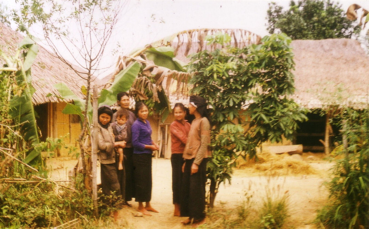 Người dân một ngôi làng ở Đồng Hỉ, Thái Nguyên.