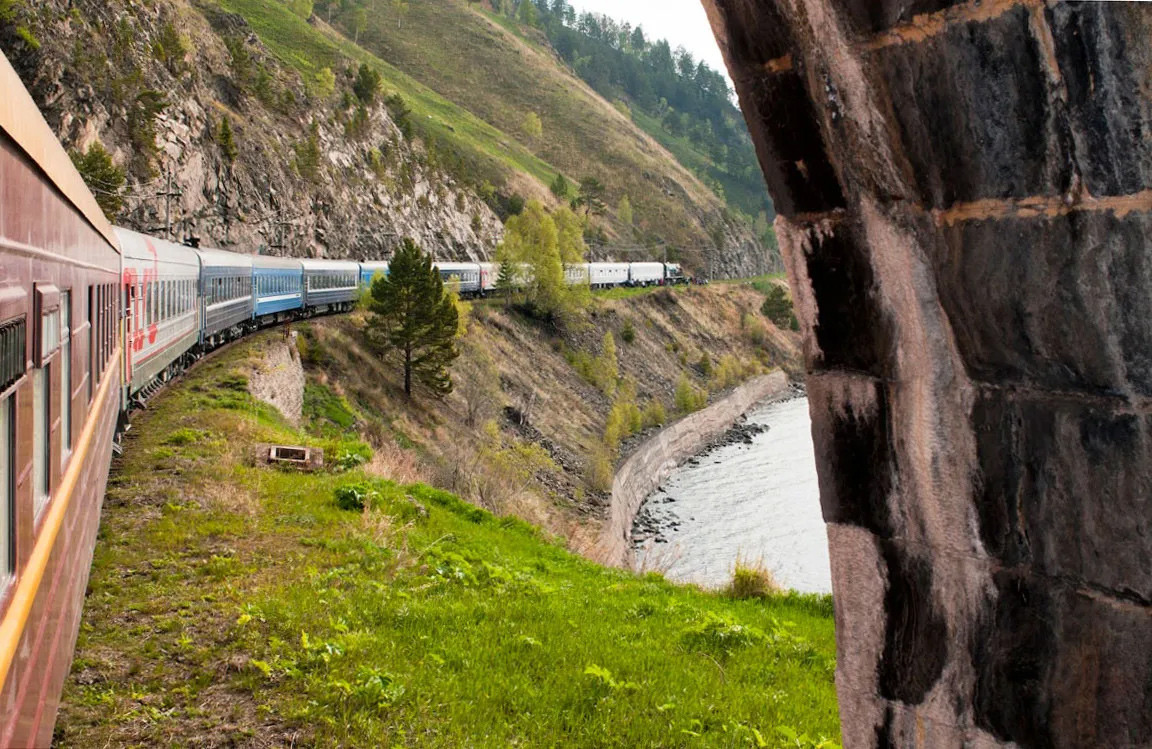 Tới năm 1916, mạng lưới đường sắt xuyên Siberia đã thông mạch châu Âu và châu Á, nối vùng Trung Nga và vùng Viễn Đông, liên kết các cảng ở phía Tây và phía Đông của đất nước Nga. Ảnh: Странник.
